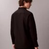 Camicia classica elasticizzata con colletto button-down