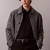 Camicia classica elasticizzata con colletto button-down