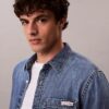 Camicia classica in Denim con bottoni Camicia classica in Denim con bottoni