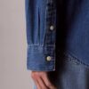 Camicia classica in Denim con bottoni