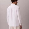 Camicia classica in lino e cotone con colletto button-down Camicia classica in lino e cotone con colletto button-down