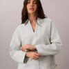 Camicia classica in misto lino Camicia classica in misto lino