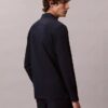 Camicia classica in seersucker tinta unita