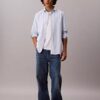 Camicia classica Oxford a tinta unita con bottoni Camicia classica Oxford a tinta unita con bottoni