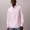Camicia classica Oxford a tinta unita con colletto button-down