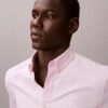 Camicia classica Oxford a tinta unita con colletto button-down