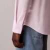 Camicia classica Oxford a tinta unita con colletto button-down