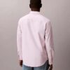 Camicia classica Oxford a tinta unita con colletto button-down