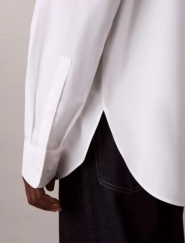 Camicia comoda in misto cotone e seta Camicia comoda in misto cotone e seta