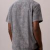 Camicia comoda in misto lino e cotone con collo alla campagnola Camicia comoda in misto lino e cotone con collo alla campagnola
