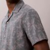 Camicia comoda in misto lino e cotone con collo alla campagnola Camicia comoda in misto lino e cotone con collo alla campagnola