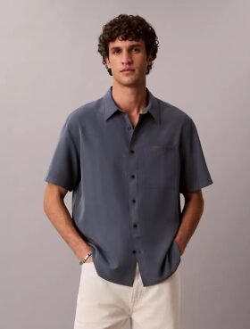 Camicia comoda in misto Modal Camicia comoda in misto Modal
