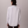 Camicia con bottoni e linguette in lyocell Camicia con bottoni e linguette in lyocell