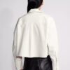 Camicia corta abbottonata in popeline