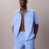 Camicia da notte classica in popeline di cotone Heritage Camicia da notte classica in popeline di cotone Heritage