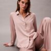 Camicia da notte con finitura satinata Camicia da notte con finitura satinata