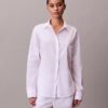 Camicia da notte in popeline di cotone per San Valentino Camicia da notte in popeline di cotone per San Valentino