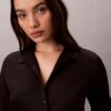 Camicia da notte in raso lucido Camicia da notte in raso lucido
