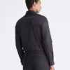 Camicia elegante slim fit in cotone a spina di pesce Camicia elegante slim fit in cotone a spina di pesce