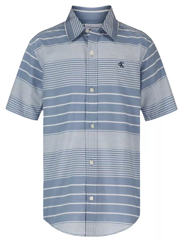 Camicia estiva a righe con bottoni per bambini Camicia estiva a righe con bottoni per bambini