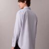 Camicia in cotone tinta unita dal taglio morbido con colletto button-down Camicia in cotone tinta unita dal taglio morbido con colletto button-down