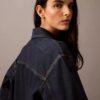 Camicia in Denim dal taglio morbido con bottoni