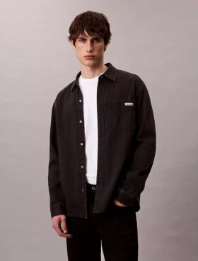 Camicia oversize in Denim classico