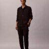 Camicia oversize in misto lino Camicia oversize in misto lino