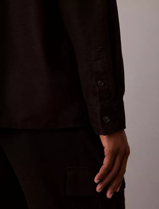 Camicia oversize in misto lino Camicia oversize in misto lino