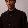 Camicia oversize in twill lavato Camicia oversize in twill lavato