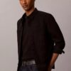 Camicia oversize in twill lavato Camicia oversize in twill lavato