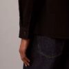 Camicia oversize in twill lavato Camicia oversize in twill lavato