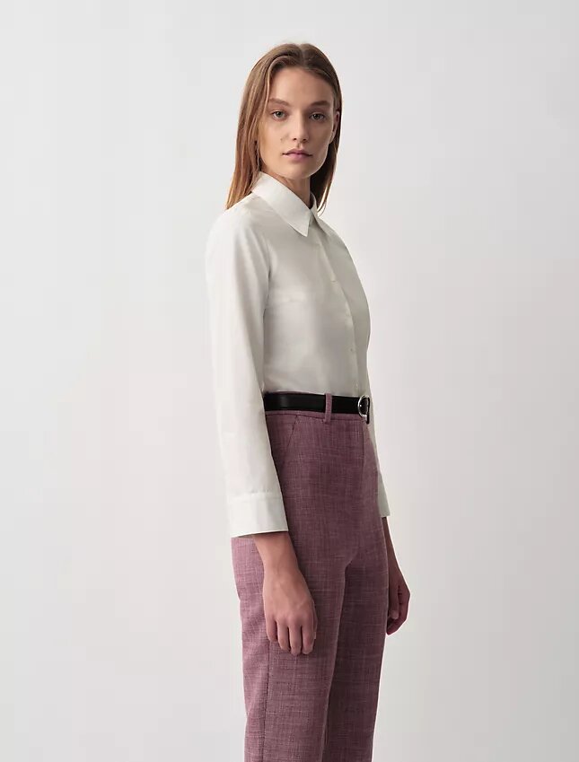 Camicia slim a bottoni Daisy Camicia slim a bottoni Daisy