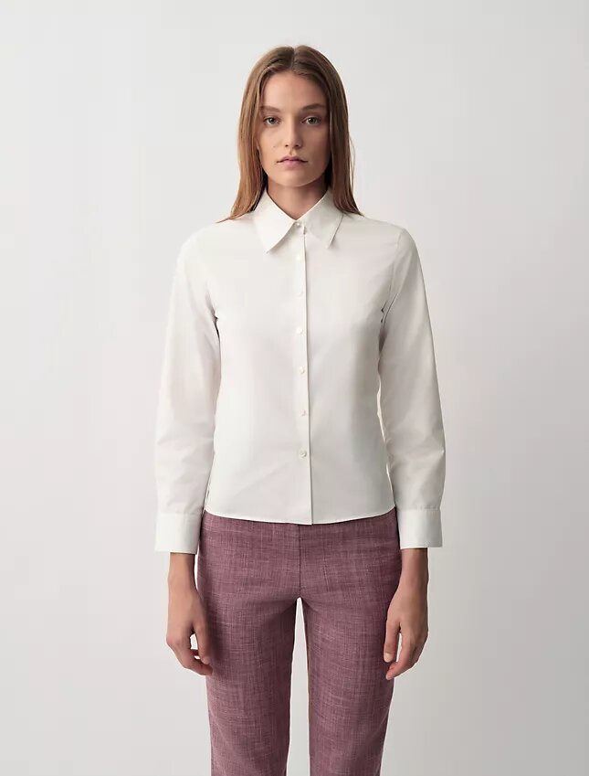 Camicia slim a bottoni Daisy Camicia slim a bottoni Daisy