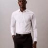 Camicia slim fit elasticizzata con colletto button-down