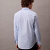 Camicia slim fit elasticizzata con colletto button-down