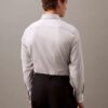 Camicia slim fit elasticizzata con colletto button-down