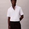 Camicia slim fit in Cotton Stretch con bottoni