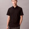 Camicia slim fit in Cotton Stretch con bottoni