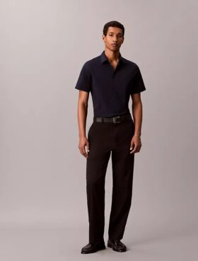 Camicia slim fit in Cotton Stretch con bottoni