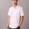 Camicia slim fit in Cotton Stretch con bottoni