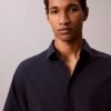 Camicia slim fit in Cotton Stretch con bottoni