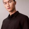 Camicia slim fit in Cotton Stretch con bottoni