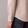 Camicia slim in cotone Cotton Stretch a quadri con bottoni Camicia slim in cotone Cotton Stretch a quadri con bottoni
