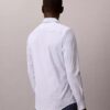 Camicia slim in cotone elasticizzato a righe con colletto button-down Camicia slim in cotone elasticizzato a righe con colletto button-down