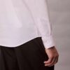 Camicia slim in cotone elasticizzato a righe con colletto button-down Camicia slim in cotone elasticizzato a righe con colletto button-down