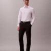 Camicia slim in cotone elasticizzato Supima Camicia slim in cotone elasticizzato Supima
