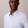 Camicia slim in cotone elasticizzato Supima Camicia slim in cotone elasticizzato Supima