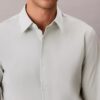 Camicia slim in cotone elasticizzato Supima Camicia slim in cotone elasticizzato Supima