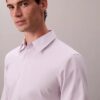 Camicia slim in cotone elasticizzato Supima Camicia slim in cotone elasticizzato Supima